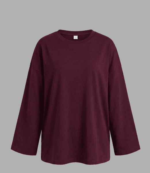 Red Women Tshirt - Back